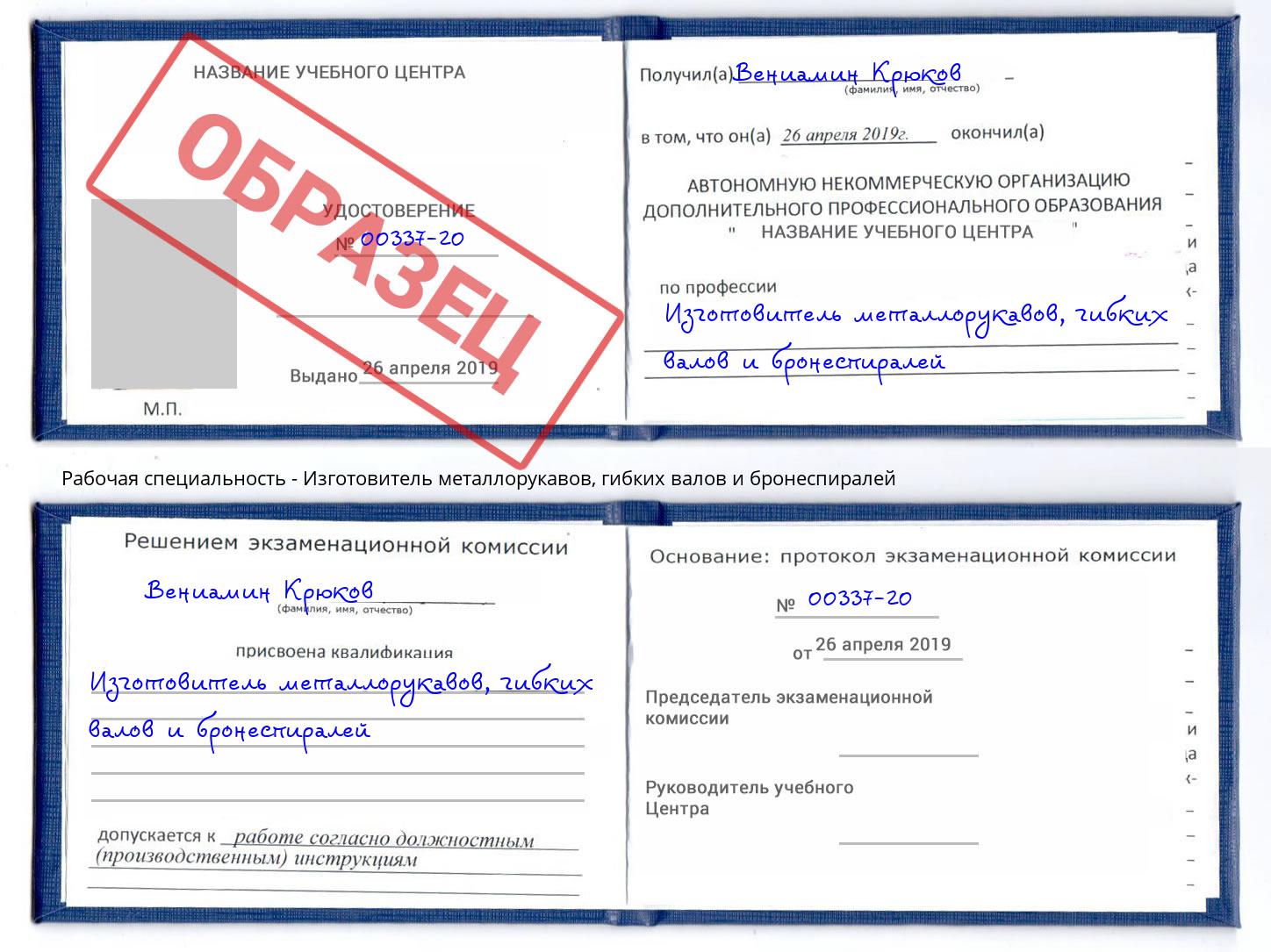 Изготовитель металлорукавов, гибких валов и бронеспиралей Полевской